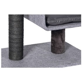 Resim Karlıe Kedi Tırmalama+ev Tınka Gri 60x40x82cm 