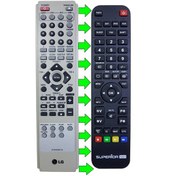 Resim Lg 6710cdak11c / Akb32273701 Dvd Müzik Seti Hi-fi Kumandası 