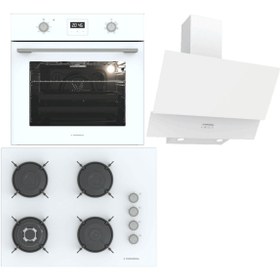 Resim Termikel Ankastre Set (BO O64D5C W BH P7194C W CH C6532C WW) 
