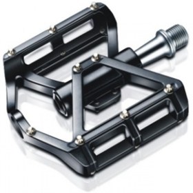 Resim Platform Pedal HF-606 Alüminyum CNC CR-MO Mil Siyah Briviga 