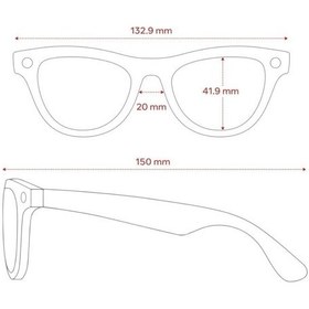 Resim Ray-ban Meta Skyler Akıllı Gözlük Shiny Back, Polarized G15 Green 