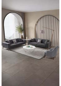 Resim Regnar 3+3+1 Koltuk Takımı Antrasit Antrasit 