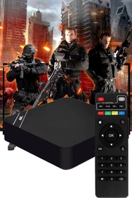 Resim ThenTech 4 Çekirdekli İşlemci Hızlı Akıcı Kullanım 4K Çözünürlük Desteği Android TV Box 