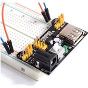 Resim Breadboard Güç Kaynağı Modülü 3.3V 5V Prototip Devre Test 