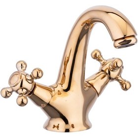 Resim İsaoğlu Yapı Gold Lavabo Bataryası Gold 
