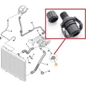 Resim Termostat Körleme Tapası 206-207-208-301-407-308-508-2008-3008-50 