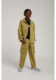 Resim Xo Kids Erkek Çocuk Gömlek 4-8 Yaş 2572 Fıstık Yeşili 