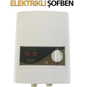 Resim Feyza Design Elektrikli Şofben Champıon 2023, 7500 Watt, Yüksek Performans ve Verimlilik 