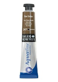 Resim Daler Rowney Aquafine Tüp Sulu Boya 8Ml 247 Raw Umber 