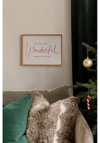 Resim Artavessa Tek Parça Çerçeve Görünümlü Mdf Tablo - TEKHAMMDF75 