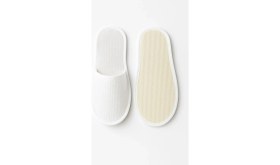 Resim Tek Kullanımlık Eva Kalite Spa & Otel Terliği - 10'lu Paket | Hijyenik, Kaymaz Tabanlı, Unisex 