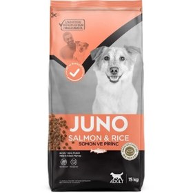 Resim Juno Somonlu Yetişkin Köpek Maması 15 Kg 