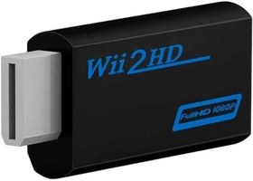 Resim OcioDual Wii U ve Mini TV Monitörü TV Projektörü için Ekstra 3,5 mm Ses Çıkışlı Wii HDTV Dönüştürücü Konsol Adaptörü 