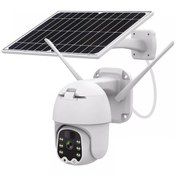 Resim Wificam Sim Kartlı 3mp 4g Ptz 360 Hareketli Solar Güneş Enerjili 1080P Kamera Türkçe Program 