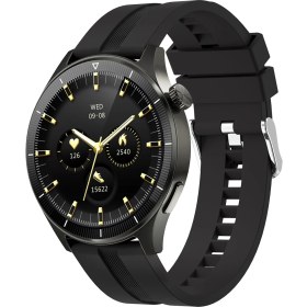 Resim Aukey SW-2P-GY Akıllı Saat 3.7cm LCD Bluetooth Çağrı Sağlık Gözetimi Spor Bildirimleri IP67 Gri 