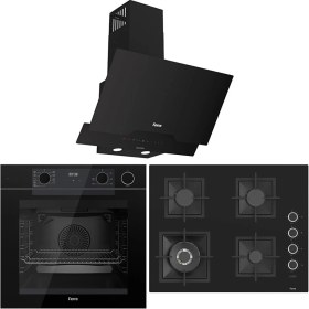 Resim Fryart Artline Steam QEP64CS - SC405-WFA - D063-SA 9 Prog. Dijital Turbo Ank. Set - Siyah 