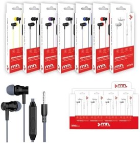Resim Kumandalı ve Mikrofonlu 3.5mm Stereo Kablolu Kulaklık Mikrofonlu Kulak İçi Kulaklık (GRİ) 
