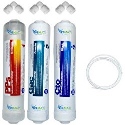 Resim Pemax Water Solutions Kapalı Kasa Su Arıtma Cihazlarına STDMAX 3'lü 