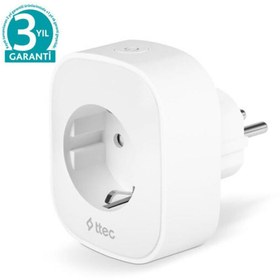 Resim ozbience Wi-Fi Akıllı Priz, 16A, Çocuk Kilidi, Enerji Takip, Uygulamalı Tasarruf 