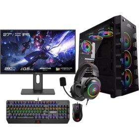 Resim Lyserg Pb X-59RGB Kasa Ryzen 7 7800X3D 32 GB Ram 500 GB SSD Asus Dual Rtx 4070 W11 + Full Set 
