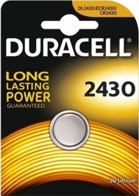 Resim Duracell Cr 2430 Lithium 3V Pil 1Li 
