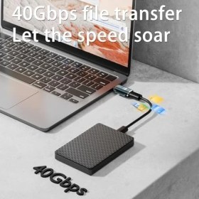 Resim Storemax 240W Pd3.1 Manyetik Usb-C Adaptör | 40GBPS Usb4.0 Veri Aktarımı | Tam Fonksiyonlu ve Çok Yönlü Otget 