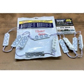 Resim Carub Lamba12v Camlı Soft Parmak 1set 10 Adet Beyaz 