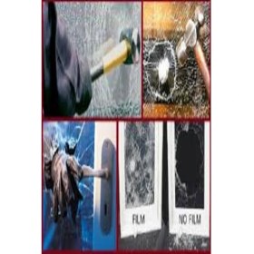 Resim Ecce Güvenlik Cam Film Siyah Amerikan Çizilmez Açık Ton 50 cm x 6 Metre 