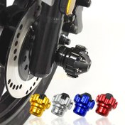 Resim 2 Adet Alüminyum Alaşımlı Motosiklet Çatal Kaydırıcıları - Kir Motosikletleri & Motokros için Anti-Düşme Koruma Kupaları, Altıgen Tasarım, Çoklu Renkler 
