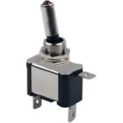 Resim ÇIT-ÇIT ANAHTAR 2 UÇLU IŞIKLI METAL (ON-OFF) 