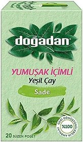 Resim Dogadan Yeşil Çay Sade Yumuşak İçimli (20'li Poşet) 