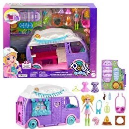 Resim Polly Pocket Eğlenceli Karavan Oyun Seti JCC32 