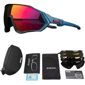 Resim Kapvoe Breezy Değişebilir 5 Lens Mtb Polarize Bisiklet Spor Dağ Kayak Gözlüğü 