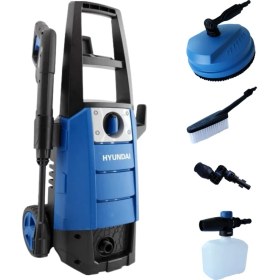 Resim Hyundai HYB80HK Basınçlı Yıkama Makinesi 1500W 120 Bar Home Kıt 4’ü 1 Arada 