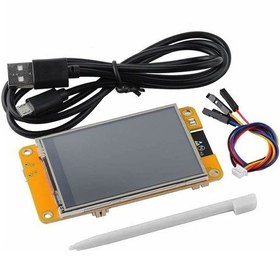 Resim Esp32-2432s028r 2.8 İnch Rezistif Dokunmatik Tft Lcd Modül 240x320 Pixel Rgb Led Ldr Usb Uart Io 