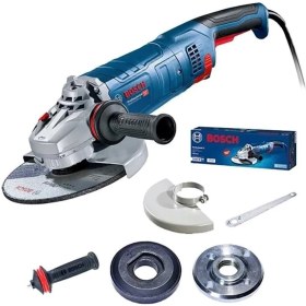 Resim İsmiyle Al Bosch Gws 24180 Jz Büyük Taşlama 180 mm 2400 Watt 