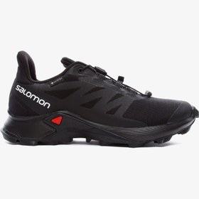Resim Salomon Supercross 3 Gore-Tex Kadın Siyah Outdoor Ayakkabı 