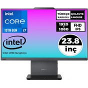 Resim Lenovo ThinkCentre Neo 50A 24 G5 12SC000KTR039 i7-13620H 64 GB 2 TB SSD 23.8" W11P AIO Masaüstü Bilgisayar 