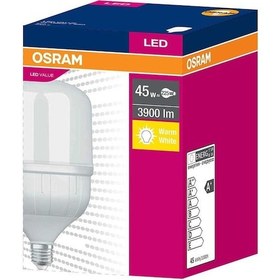 Resim Osram Ledvalue 45W 225W Jumbo Led Ampul Sarı 3000K 