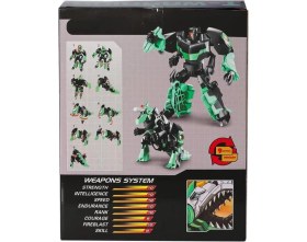 Resim Renas Store LJ1653 Metal Gövdeli Dönüşebilen Robot -Gepettoys 