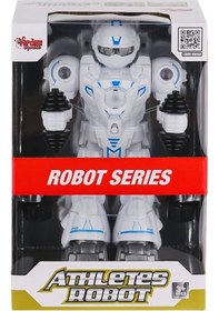 Resim Df-6026 Işıklı Ve Müzikli Hareketli Atletik Sporcu Robot -vardem Oyuncak 