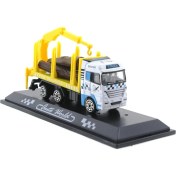 Resim MEGA Die Cast Mini Sarı Kütük Kamyonu 