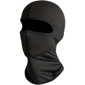 Resim Unisex Bisiklet Yüz Maskesi, Barackalaf Şapka, Nefes Alabilir, Örgü Kumaş, Düz Renk, Esnek Uyum, Çekme Kapatma, Elde Yıkanabilir, Tüm Mevsimler, Motosiklet, Bisiklet, Balıkçılık, Yeni Yıl için 