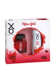 Resim Xo Nice Girl Kadın Parfüm Seti 100 ml Edt + 125 ml Deodorant 