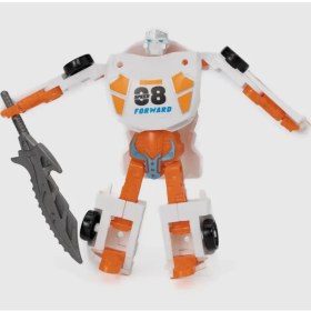 Resim Ctoy Ctoys 39-92 Kutuda Robota Dönüşebilen Araba Oyuncak 