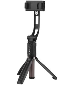Resim Springsun Tripod H5 Elde Taşınabilir Akıllı Telefon Gimbal Sabitleyici Uzatılabilir Selfie Çubuğu Tripod St 