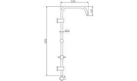Resim Tema Rain Tondo (Yağmurlama) Duş Seti 53230 