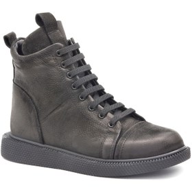 Resim Mammamia D23Kb 4400 Siyah Bayan Ayakkabı Çizme-Bot Bot 