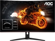 Resim Aoc 31,5" C32G1 1ms 144hz HDMI,VGA,DPPort FreeSync Curved Gaming Monitör 
