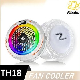 Resim TH18 Telefon Tablet Soğutucu Fan 15W Power Radyatörlü Magsafe/manyetik ve Klipsli 
